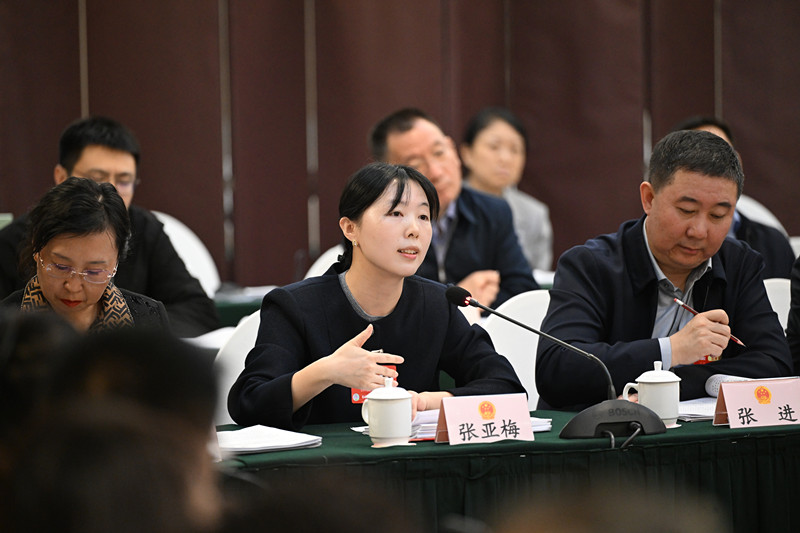 3月7日上午，出席十四届全国人大三次会议的辽宁代表团分组审查计划报告和草案、预算报告和草案。